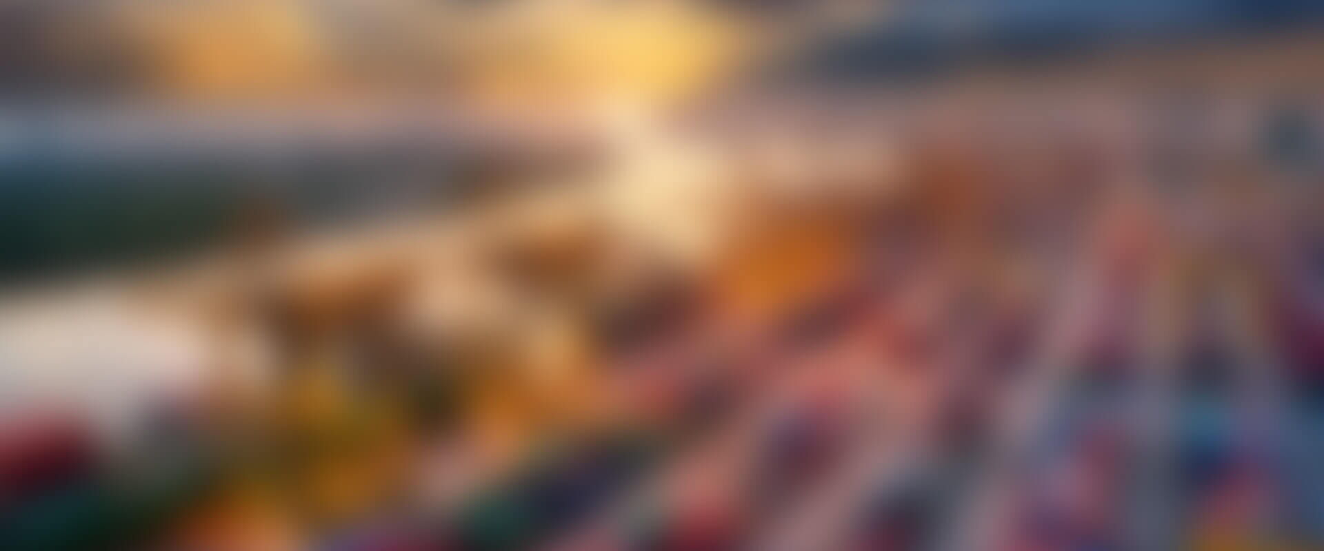 Ausblick auf einem Hafen